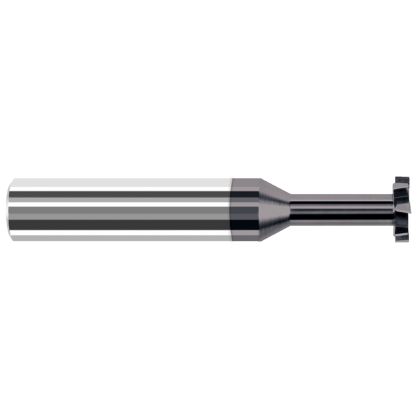 Harvey Tool Keyseat Cutter - Staggered Tooth - Corner Radius, 0.3750" (3/8), Finish - Machining: AlTiN 970960-C3